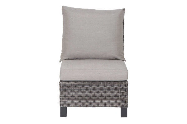 SIENA GARDEN Corido Mittelelement, Charcoal, Alu / Gardino®-Geflecht, 60x83x88 Cm – Bild 4