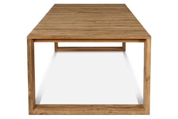 OUTFLEXX Anok Esstisch, Natur, Recycled FSC®-Teak, 200x100 – Bild 4