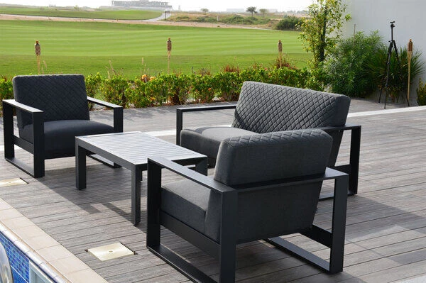 OUTFLEXX Sessel, Sooty, Sunbrella/Alu, 88x91x86cm – Bild 4