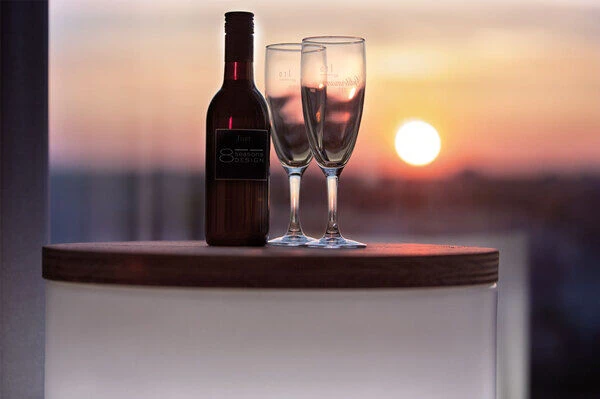 8-SEASONS Shining Drum Dekoleuchte, Weiß, Polyethylen, Outdoor – Bild 4