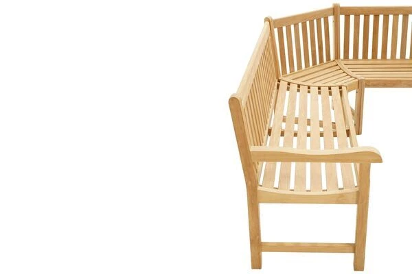 Eckbank Coventry Aus Teakholz Von Ploß, 200x200 Cm – Bild 5