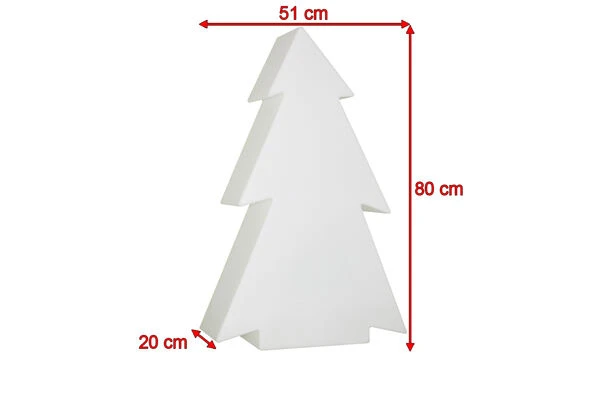 OUTFLEXX Dancing Tree Outdoor Dekoleuchte, 80cm, Inkl. Akku, LED-Modul Und Fernbedienung – Bild 5