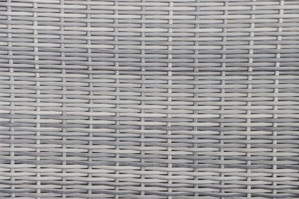 SIENA GARDEN Soria 3-Sitzer Loungesofa, Ice Grey, Alu / Gardino®-Geflecht, 203x87x88 Cm – Bild 5