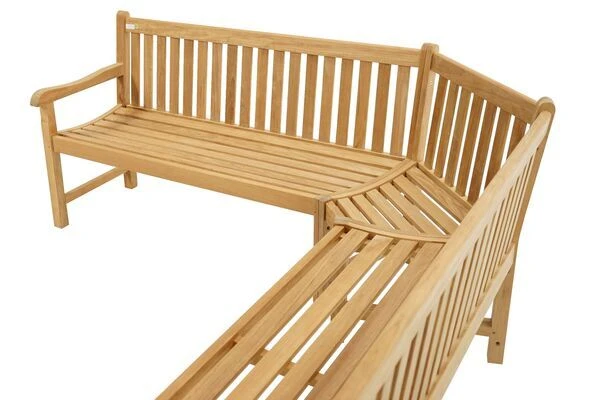 Eckbank Coventry Aus Teakholz Von Ploß, 200x200 Cm – Bild 6