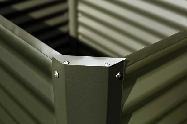 OUTFLEXX Hochbeet, Anthrazit, Zincalume, Pulverbeschichtet, 180 X 90 X 84 Cm – Bild 9