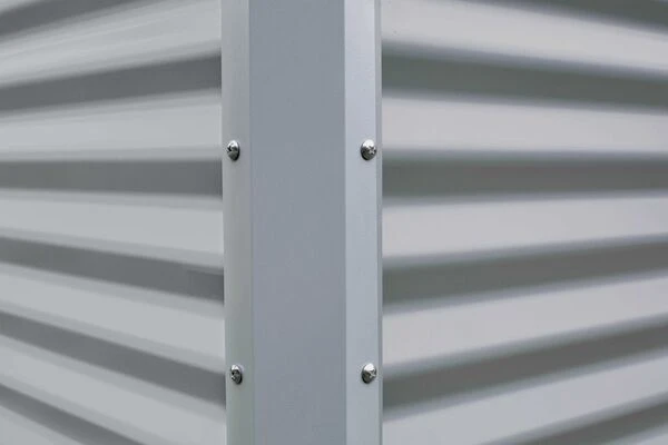 OUTFLEXX Hochbeet, Silber, Zincalume, Pulverbeschichtet, 120x90x84 Cm – Bild 6