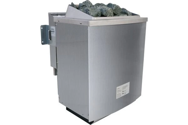 KARIBU Saunahaus Skrollan 1, Fichtenholz 38mm, Fronteinstieg, Ca. 6,4m² – Bild 6