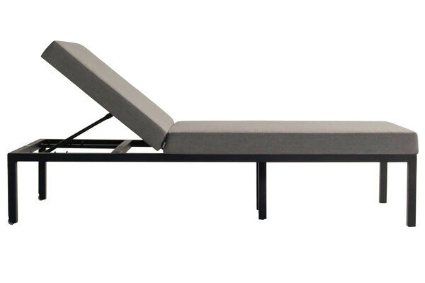 HARTMAN Eva Loungeliege, Sooty, Sunbrella, 195 X 70 X 45 Cm, Rückenlehne Verstellbar, Hohe Liegefläche – Bild 6