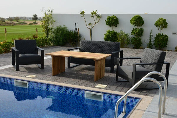 OUTFLEXX Sessel, Sooty, Sunbrella/Alu, 88x91x86cm – Bild 6