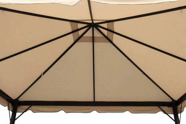 OUTFLEXX Ersatzdach FĂŒr Pavillons, Beige, Polyester, 300x300cm â Bild 7