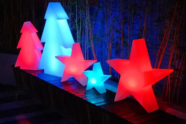 OUTFLEXX Dancing Tree Outdoor Dekoleuchte, 80cm, Inkl. Akku, LED-Modul Und Fernbedienung – Bild 7