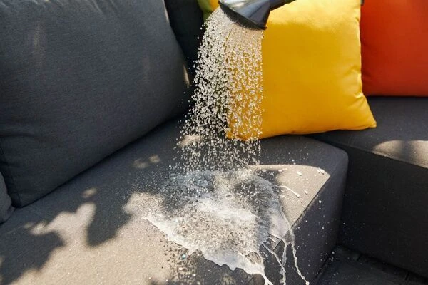 HARTMAN Adam Gartenliege, Flanelle, Alu/Sunbrella, 195x70x30cm, Rückenlehne Verstellbar, Inkl. Kopfkissen – Bild 7