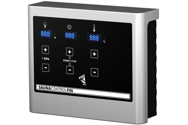 KARIBU Saunahaus Nordin, Fichtenholz 38 Mm, Eckeinstieg, Ca. 10,6m² – Bild 7