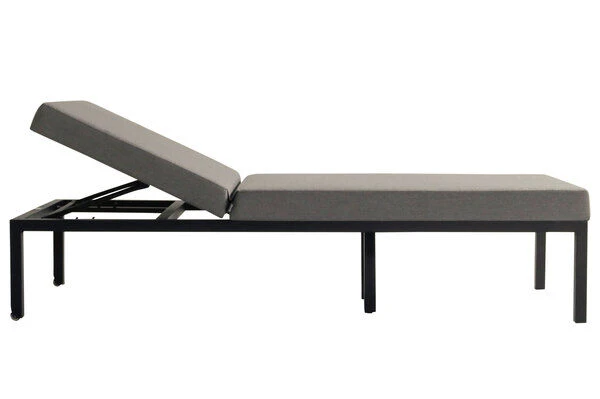 HARTMAN Eva Loungeliege, Sooty, Sunbrella, 195 X 70 X 45 Cm, Rückenlehne Verstellbar, Hohe Liegefläche – Bild 7