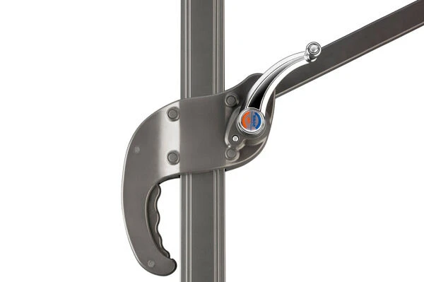 Schneider® SCHNEIDER Rhodos Junior Ampelschirm, Anthrazit, Rund, Ø 300 Cm – Bild 7