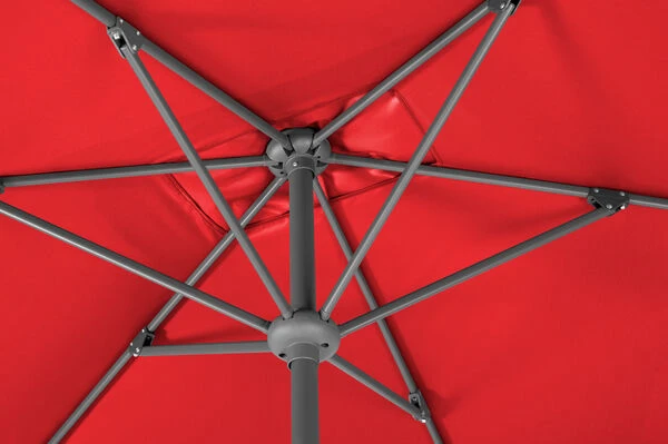 Schneider® SCHNEIDER Tunis Mittelstockschirm, Rot, Rechteckig, 270 X 150 Cm – Bild 7