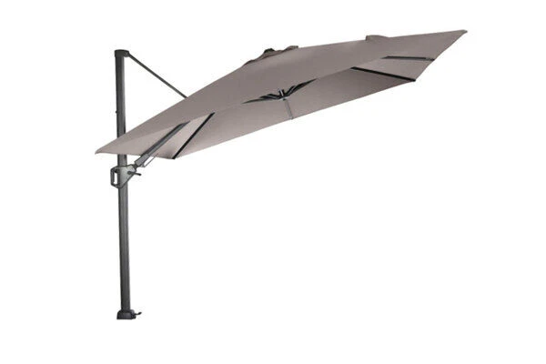 SIENA GARDEN Ampelschirm Sunset N+, Anthrazit / Taupe, Alu/Textil, Ca. 300x300 Cm – Bild 8
