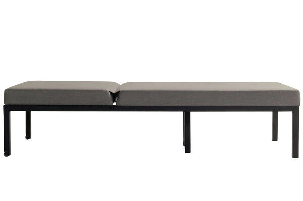 HARTMAN Eva Loungeliege, Sooty, Sunbrella, 195 X 70 X 45 Cm, Rückenlehne Verstellbar, Hohe Liegefläche – Bild 8