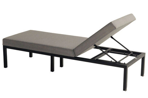 HARTMAN Eva Loungeliege, Flanelle, Sunbrella, 195 X 70 X 45 Cm, Rückenlehne Verstellbar, Hohe Liegefläche – Bild 9