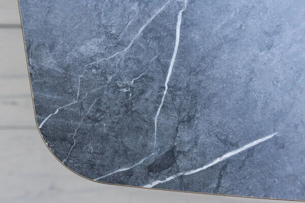 OUTFLEXX Oranger Blossom Lounge-Set, Anthrazit, Alu/XL Geflecht, 4-teilig, Inkl. Sitz- Und Rückenkissen, Tisch 120 X 70 X 42 Cm – Bild 9